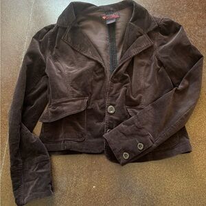 Velvet Heart Women's Dark Brown Blazer